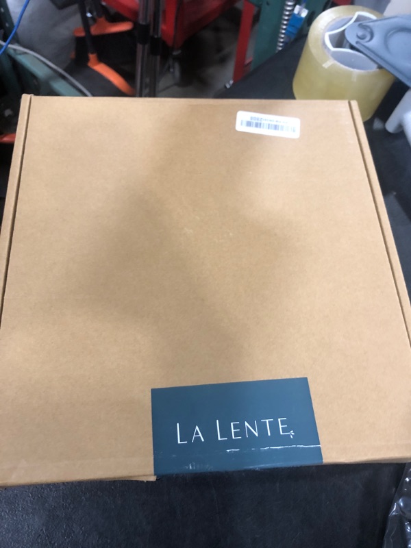 Photo 1 of La Lente Premium Scrapbook Album – Photo Album with Writing Space – 100 Pages for Multiple Sizes 4x6, 5x7, 6x8, 8x10 – Holds 500 Photos – Wedding, Baby, Travel & Family Memories