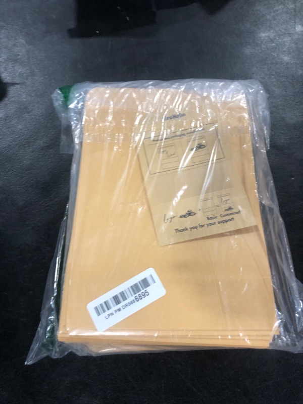 Photo 1 of 100 Pcs Resealable bags,6.7" x 9.4" Stand Up Kraft Paper Bags with Matte Window, Zip Lock Food Storage Bags for Packaging Products, Reusable, Sealable