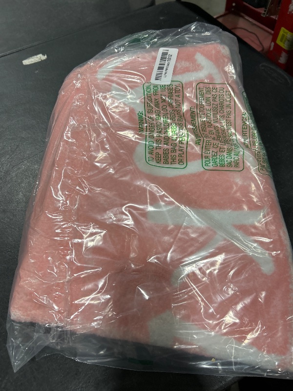 Photo 1 of yongjoy Round Nursery ABC Rug, Alphabet Kid's Play Rug for Classroom for Toddler Baby Crawling - 47 inch, Pink