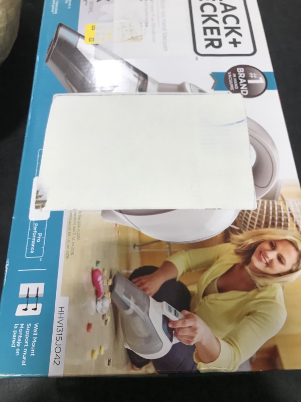 Photo 1 of BLACK+DECKER dustbuster Cordless Handheld Vacuum, Home and Car Vacuum (HHVI315JO42)