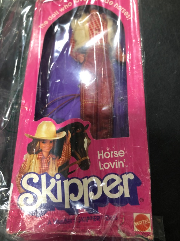 Photo 1 of 1982 Barbie's Horse Lovin' Skipper, a Western Skipper Doll