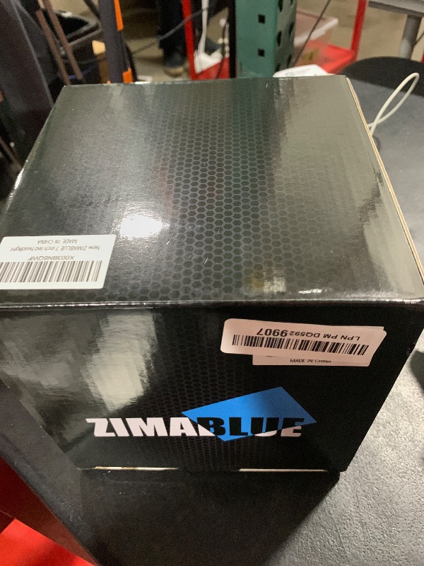 Photo 1 of ZIMABLUE 7 inch led Headlight Round 2pc Projector 7 inch Halo led Headlight H6024 DOT Approved Hi/Lo Beam DRL Amber Turn Signal Compatible with Jeep Wrangler JK TJ CJ Compatible with Chevy and miata
