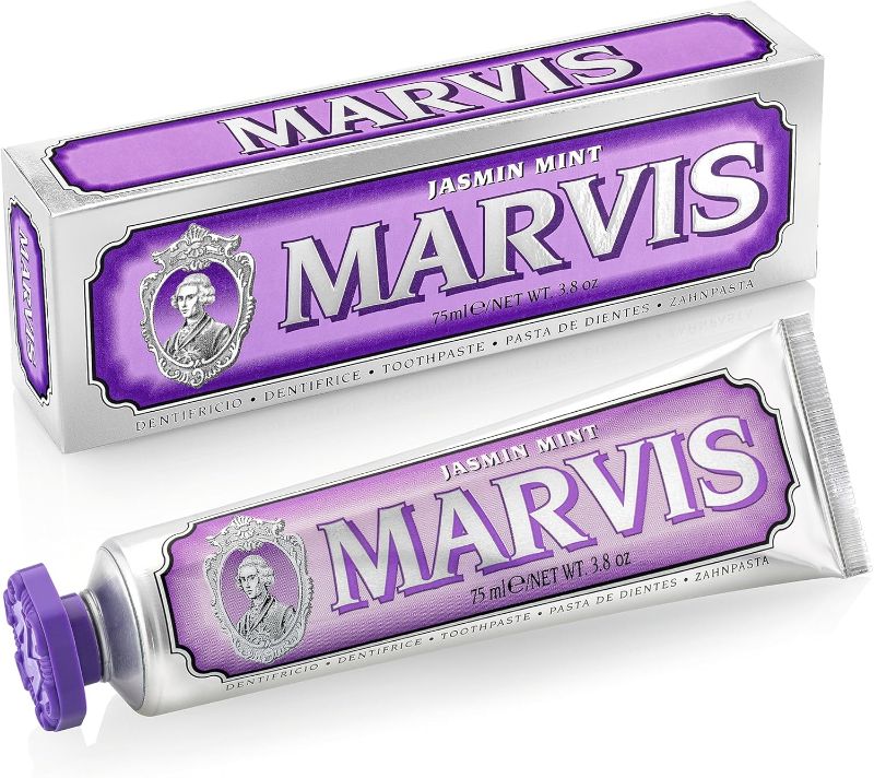 Photo 1 of Marvis Jasmin Mint Toothpaste, 3.8 oz(Pack of 1)