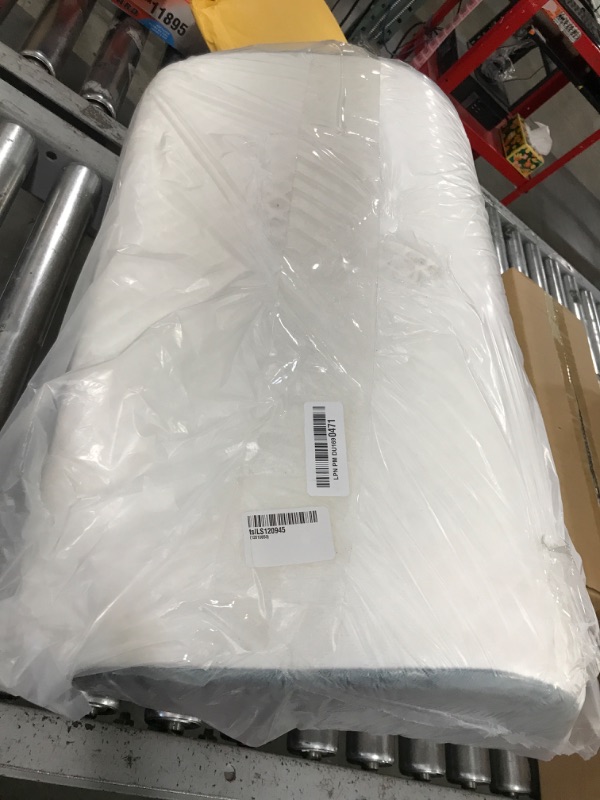 Photo 1 of Knee Wedge Pillow 8'' for Post-Surgery Recovery - Leg Elevation Support for Sleep Position, Alleviating Lower Back & Hip Pain Enhancing Circulation in Ankles Legs Triangle Pillow with Removable Cover
