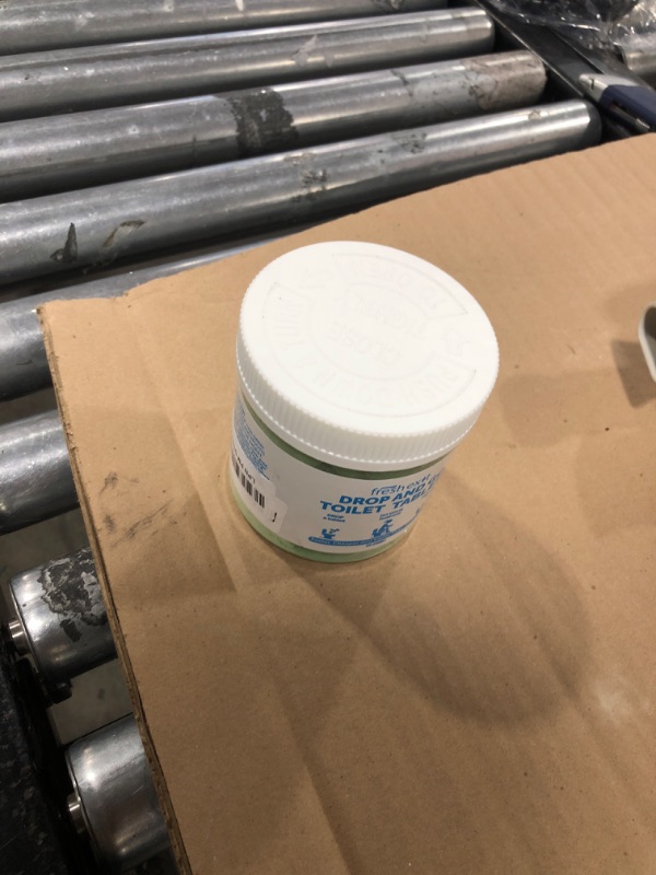 Photo 1 of FreshExit Toilet Tablets – Replaces Toilet Sprays -Just Drop One In and Go - Leaves a Clean Bowl and Fresh Citrus Scent – a Better Alternative to Poop Spray - 60ct