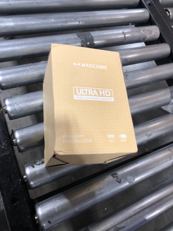 Photo 1 of Magcubic HY300PRO Mini Projector with WiFi and Bluetooth, 4K Support Smart Portable Projector Auto Keystone , Air Mouse Remote, Voice Control, 180 Degree Rotation, Home Video Proyector Android 11