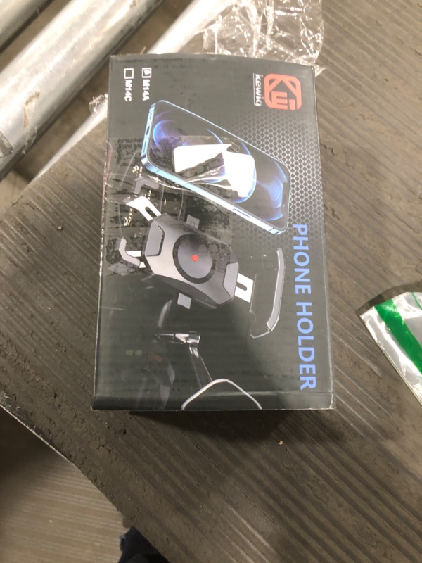 Photo 1 of BRCOVAN Motorcycle Phone Mount with Qi 15W Wireless Charger and USB C 20W Fast Charging Port, One Hand Operation Motorcycle Cellphone Holder with Aluminum Alloy Handlebar Base for 4''-7'' Phones