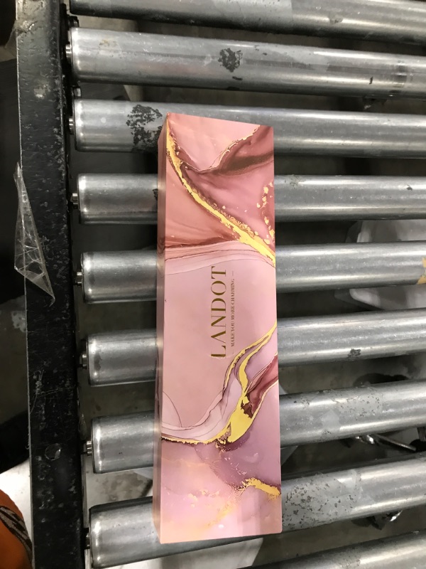Photo 1 of LANDOT Ceramic Hair Straightener Brush: Negative Ion Heated Straightening Brush for Smooth Frizz-Free Hair - Dual Voltage 100-240V Fast Heating Ajustable Temp 250°F-450°F