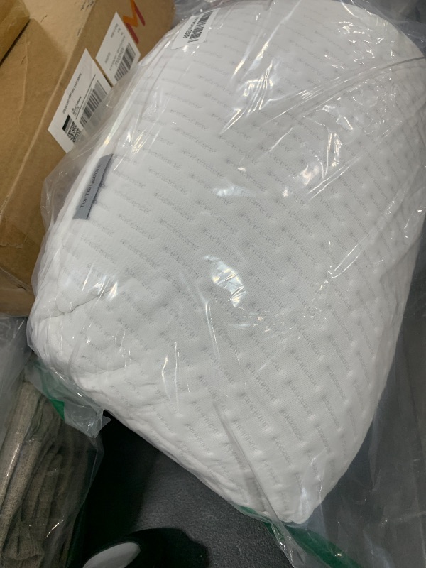 Photo 1 of Tuft & Needle Premium Pillow, Standard Size with T&N Adaptive Foam, Sleeps Cooler & More Supportive Than Memory Foam Pillows, CertiPUR-US and Greenguard Gold Certified, 3-Year True Warranty,White