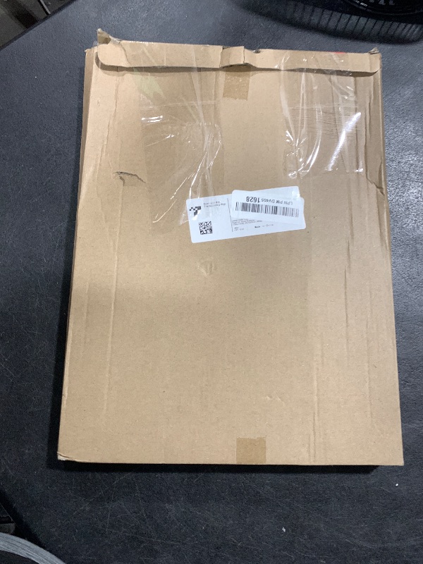 Photo 1 of LANSCOERY Acrylic Display Case, Assemble Showcase Display Box for Collectibles, with Dustproof & Seamless Display Design, 10x6x14inch White Base