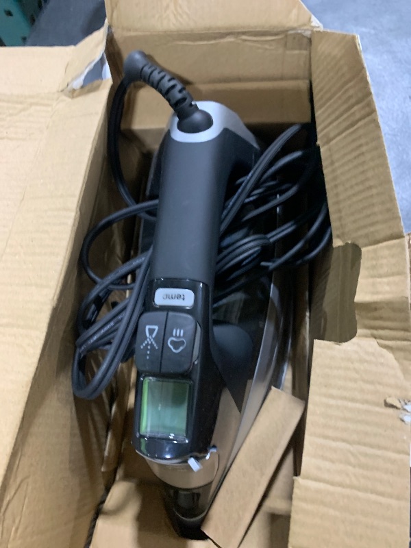 Photo 1 of BLACK+DECKER Allure Digital Professional Steam Iron, D3060, 30% More Steam, Percison Tip, Stianless Steel Soleplate, Vertical Steam Fuction