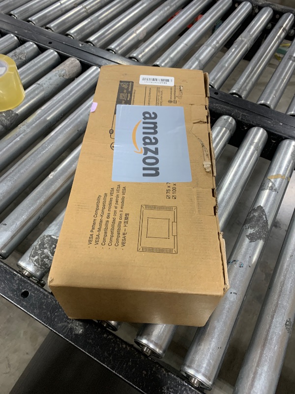 Photo 1 of HUANUO Dual Monitor Stand - Full Adjustable Monitor Desk Mount Swivel Vesa Bracket with C Clamp, Grommet Mounting Base for 13 to 32 Inch Computer Screens - Each Arm Holds 4.4 to 19.8lbs