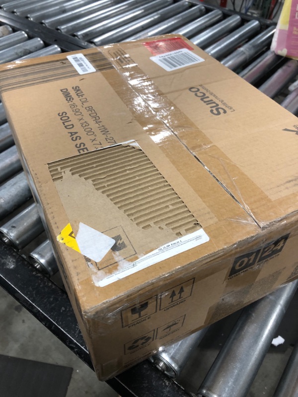 Photo 1 of Sunco 24 Pack 4 Inch LED Recessed Lights, Retrofit Can Lighting, 660 LM, 11W (40W Equivalent), Selectable CCT 2700K/3000K/4000K/5000K, Dimmable, Baffle Trim, Replacement Conversion Kit UL