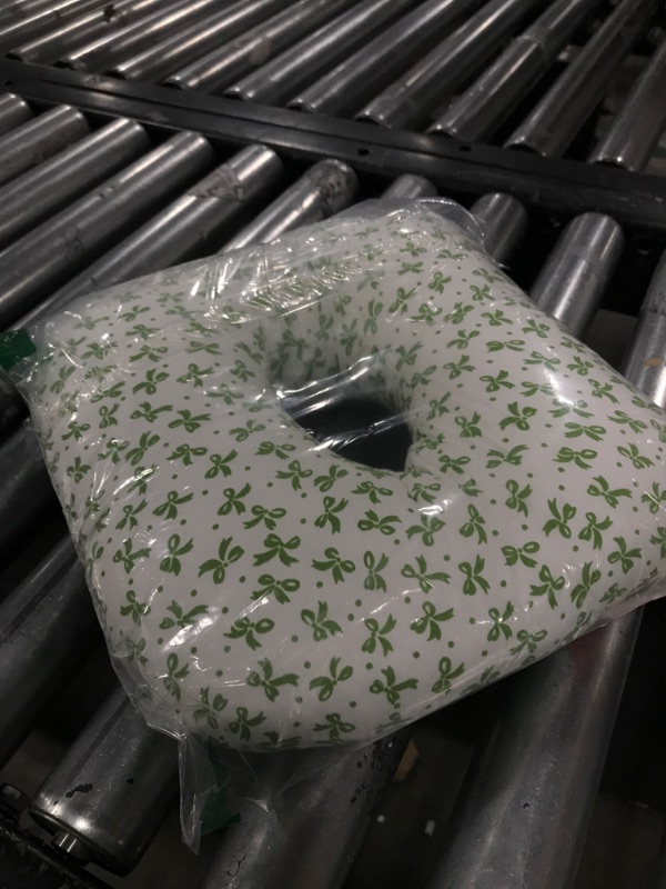 Photo 1 of coceyese Ear Piercing Pillow for Side Sleepers with Ear Hole, Donut Pillow for CNH and Ear Pain Ear Inflammation Pressure Sores, Ear Guard Pillow… (Green Flowe)