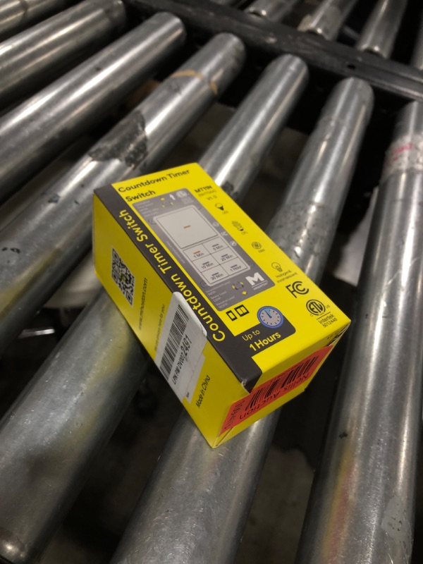 Photo 1 of Minoston 1 Hour Countdown Timer Switch 1-5-10-20-30-60 Min, Timer Switch for Bathroom Fans, Heaters, Lights, Neutral Wire Required, ETL and FCC Listed, 120VAC 60Hz, White(MT11N)