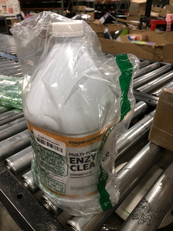 Photo 1 of AmazonCommercial Multi-Purpose Enzyme Cleaner, 1-Gallon, 1-Pack