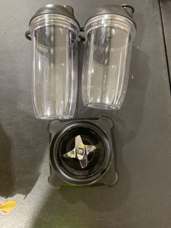 Photo 1 of Replacement extractor blade with 18oz 24oz cup and spout lid for Ninja Professional 72oz Countertop Blender Ninja Professional 1000W Blender BL610 30/BL610 BRN 30/BL611C/CO610B/CO650B