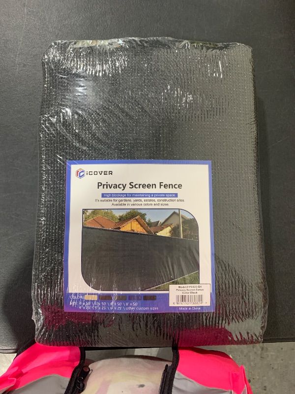 Photo 1 of iCover  Privacy Screen Fence, Outdoor Fencing Panels, Garden Windscreen Mesh