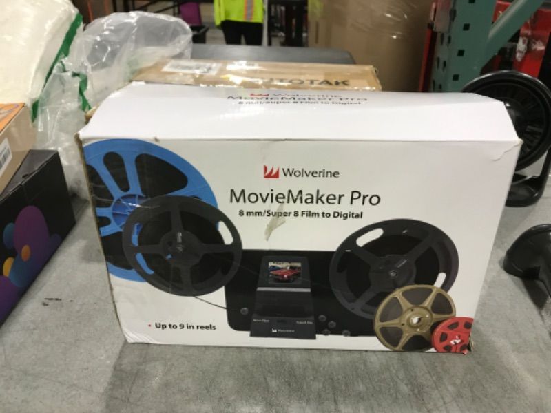 Photo 1 of KODAK REELS 8mm & Super 8 Films Digitizer Converter with Big 5” Screen, Scanner Converts Film Frame by Frame to Digital MP4 Files for Viewing, Sharing & Saving on SD Card for 3” 4” 5” 7” and 9” Reels
