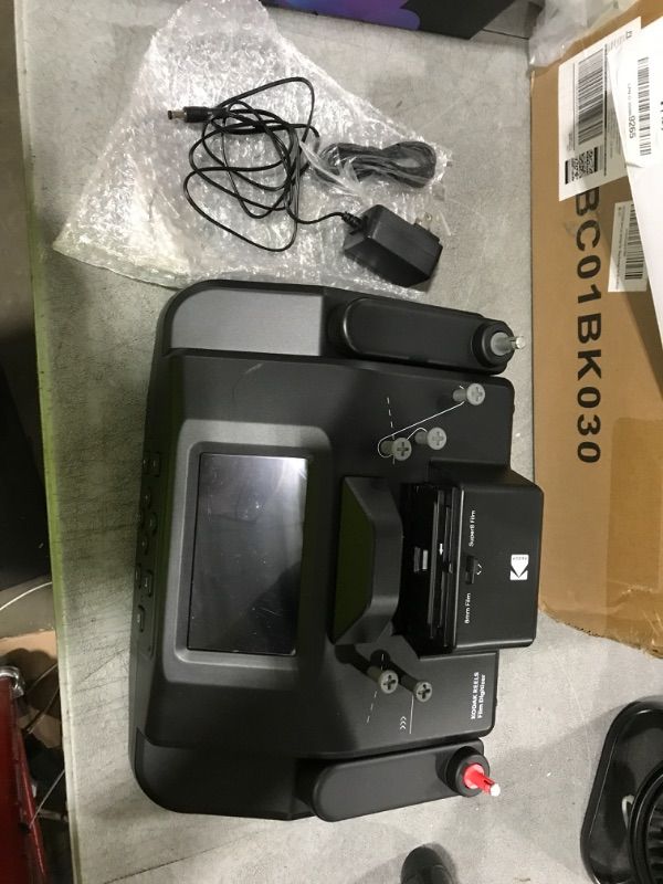 Photo 1 of KODAK REELS 8mm & Super 8 Films Digitizer Converter with Big 5” Screen, Scanner Converts Film Frame by Frame to Digital MP4 Files for Viewing, Sharing & Saving on SD Card for 3” 4” 5” 7” and 9” Reels
