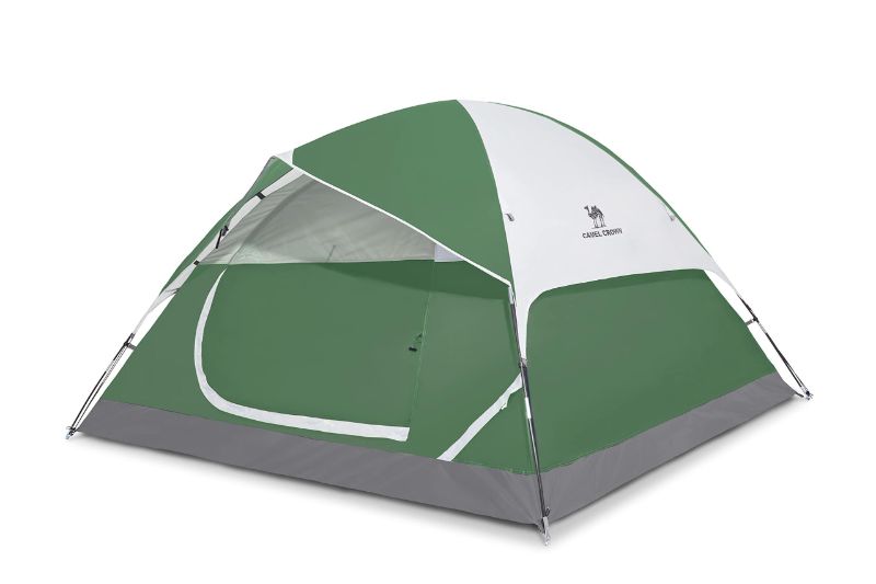 Photo 1 of CAMEL CROWN Tents for Camping 2/3/4/5 Person Camping Dome Tent, Waterproof,Spacious, Lightweight Portable Backpacking Tent for Outdoor Camping/Hiking