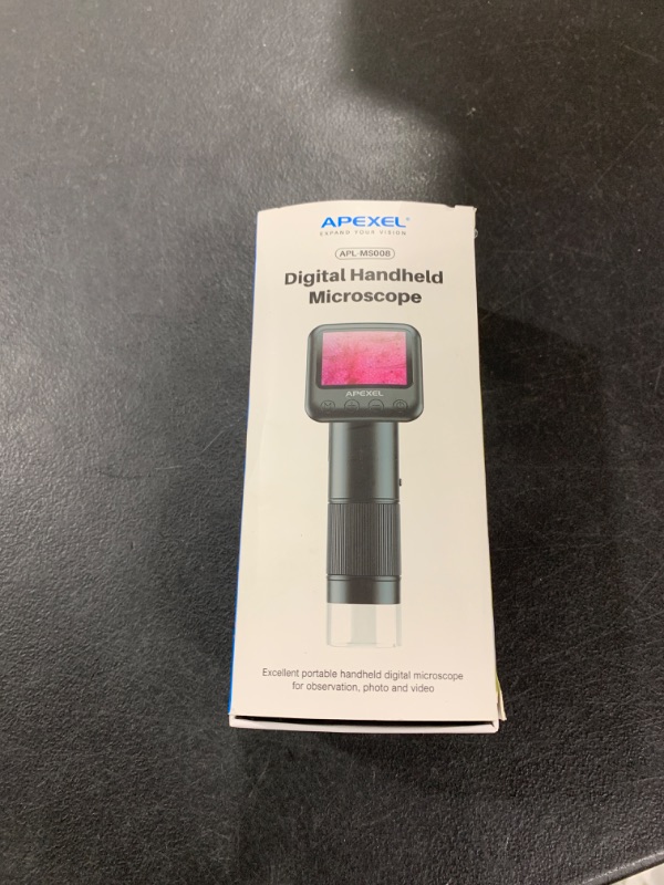 Photo 1 of Handheld Digital Microscope, 800X HD Digital Microscope for Adults, with 2" LCD Screen Pocket Microscope for Kids, USB Lab Handheld Digital Microscopes Equipment, with 32GB SD Card