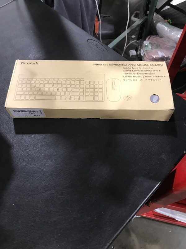 Photo 1 of cimetech EasyTyping KF10 Wireless Keyboard and Mouse Combo, [Silent Scissor Switch Keys][Labor-Saving Keys]Ultra Slim Wireless Computer Keyboard and Mouse, Easy Setup for PC/Laptop/Mac/Windows - Grey