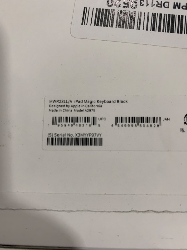 Photo 1 of Apple iPad Magic Keyboard Case for iPad Pro 11-inch (M4), Great Typing Experience, Built-in Trackpad, Function Row, US English - Black