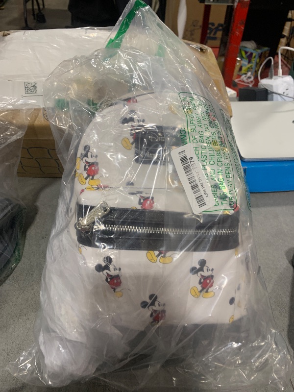 Photo 1 of Loungefly Disney Mickey Mouse All Over Print Womens Double Strap Shoulder Bag Purse