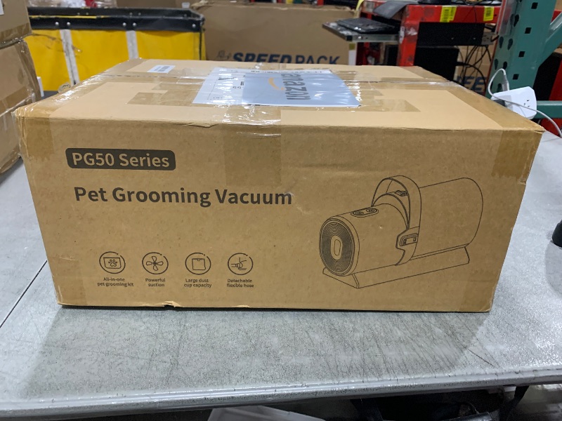 Photo 1 of Dog Grooming Vacuum, Pet Grooming Kit, Dog Clipper Nail Trimmer Grinder, 2.5L Dust Cup 7 Grooming Tools 11000Pa Dog Vacuum for Shedding Grooming, Pet Grooming Vacuum for Dogs, Home Cleaning, PG50 Plus