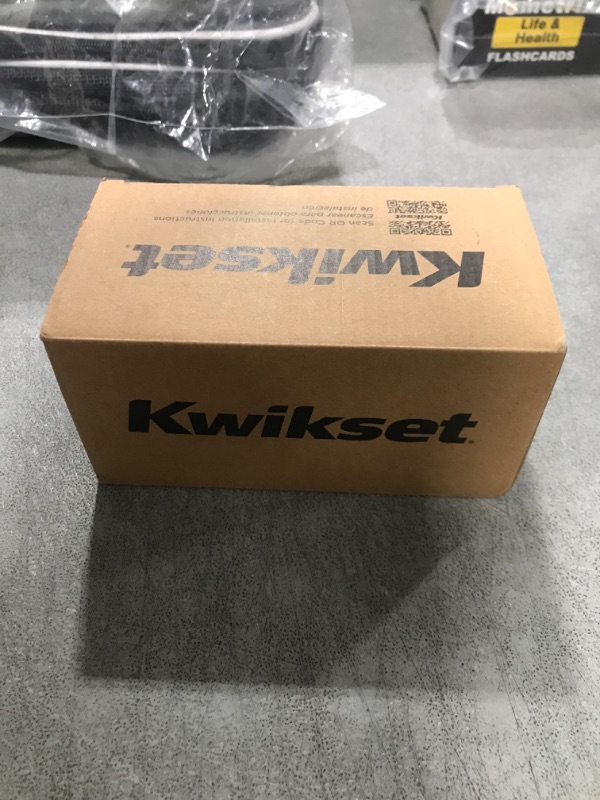 Photo 1 of Kwikset Halifax Dummy Door Handle, Single Sided Lever for Closets, French Double Doors, and Pantry, Matte Black Non-Turning Reversible Interior Push/Pull Lever, with Microban Protection