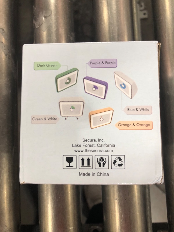 Photo 2 of Secura 60-Minute Visual Timer, Classroom Timer, Countdown Timer for Kids and Adults, Time Management Tool for Teaching (Green & White)