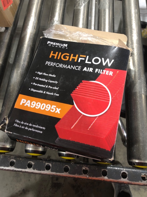 Photo 1 of HIGHFLOW PA99095X, High Performance, Pre-Oiled Disposable Engine Air Filter | Fits 2023-17 Jeep Compass, 2022-15 Renegade, 2022-15 Ram ProMaster City, 2018-16 Fiat 500X