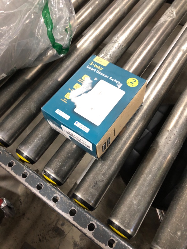 Photo 1 of TREATLIFE 3 Way Smart Dimmer Switch 2 Pack, 2 Master 3 Way Dimmable Light Switches, 2.4GHz WiFi Smart Switch Compatible with Alexa and Google Home, Neutral Wire Needed, No Hub Required