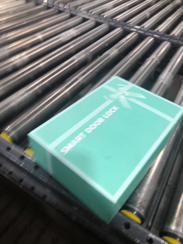 Photo 1 of eLinkSmart Fingerprint Door Knob Lock, Smart Keyless Entry With Code Keypad Handle, Electronic Biometric Security Locking Lever for Bedroom Interior Indoor Room - Gold