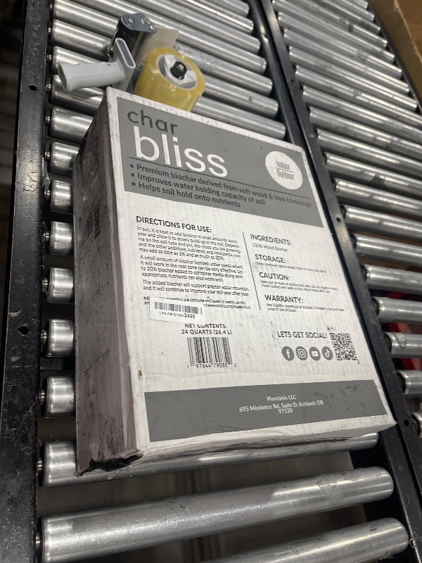 Photo 1 of Char Bliss (24 Qts) - Organic Biochar for Plants - OMRI-Listed Biochar Soil Amendment Organic - Bio Char for Plants - Horticultural Charcoal for Plants, Potting Soil, Garden Soil, & Potting Mixes