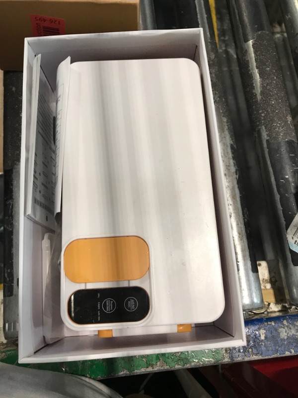 Photo 1 of ***USED***
Keweis Cordless Electric Lunch Box Food Heater, Battery Powered Heated Lunch Box Food Warmer for Adults, Adjustable Heating Warming Time, 1L Self Heating Hot Lunch Boxes with Insulated Bag. 