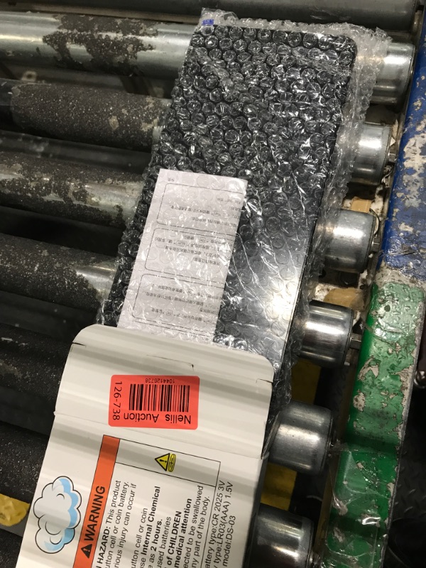 Photo 1 of LEIKE 16" Large Digital Wall Clock Timer,Remote Control,2 Alarms, LED Display,Auto DST,Temperature,Modern Night Light Clock for Living Room,Bedroom,Desk,Mounted Decor(Black,White Blue LED)