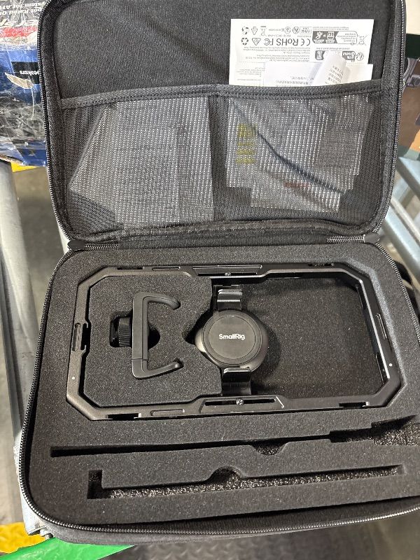 Photo 1 of **PARTIAL SET **SmallRig x Brandon Li All-in-One Mobile Video Kit, Quick Release Universal Phone Video Rig Kit for iPhone for Samsung for Pixel, with Wireless Rotatable Handles for M.2 SSD w 67mm VND Filter - 4596.