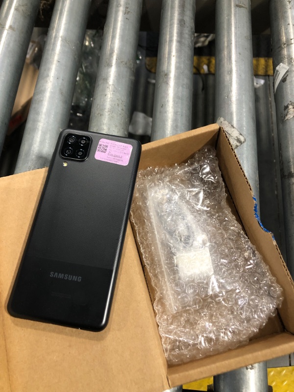 Photo 1 of SAMSUNG Galaxy A12 Cell Phone, Factory Unlocked Android Smartphone, 32GB, Multi Camera System, Expandable Storage, Long Battery Life, 6.5” Infinity-V HD+ Display Screen, US Version, 32GB, Black