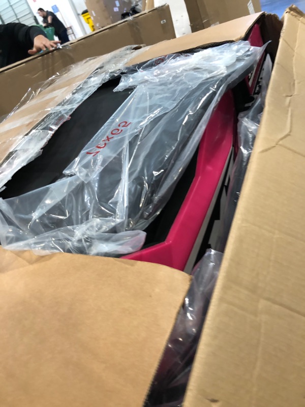Photo 1 of  12V Kids UTV, Battery Powered Ride on Truck, 3.7 MPH Off-Road Electric Car with Remote Control, 4-Wheel Suspension, LED Headlights, 3 Speeds, Horn &...
Color:Pink