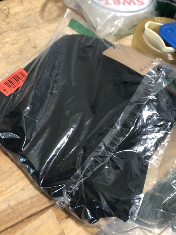 Photo 1 of ***SIZE 34W X 32L*** Plaid&Plain Men's Skinny Stretchy Khaki Pants Colored Pants Slim Fit Slacks Tapered Trousers 819 Black 34X32