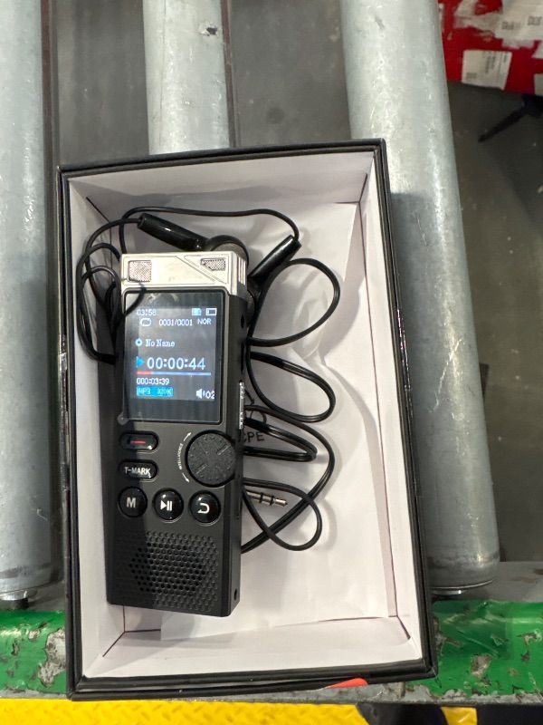 Photo 3 of 264GB High Capacity Digital Voice Recorder, Voice Activated Recorder for Lectures Meetings, Up to18000 Hours, MP3 Player, Voice Recorder with Playback