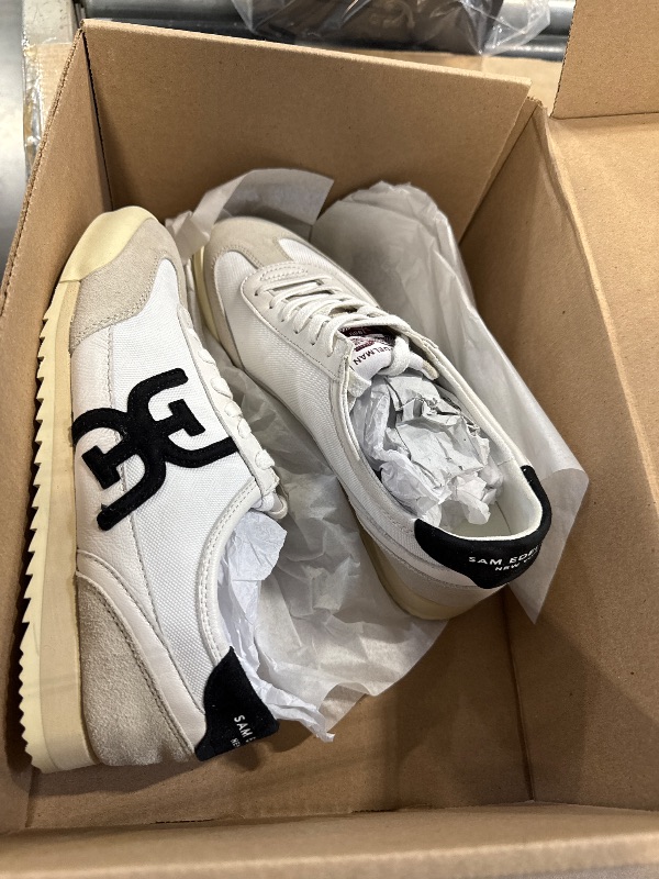 Photo 1 of ***USED***Sam Edelman Women's Ivey Sneaker Greige/Bright White/Black 7 Medium