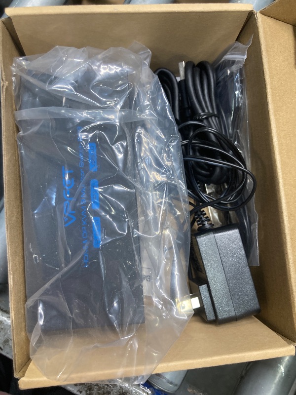 Photo 1 of 8K@60Hz HDMI Displayport KVM Switch 3 Monitors 2 Computers 4K@120Hz Triple Monitor KVM Switches for 2 PC Share 4 USB 3.0 Ports Support Extended & Copy Mode Desktop Controller 12V Adapter Included
