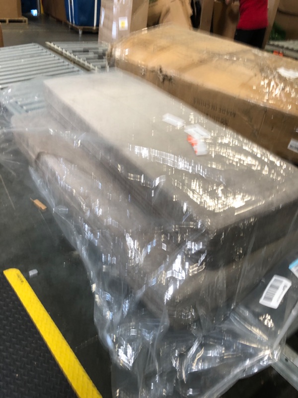 Photo 1 of Dulepax RV Dinette Booth Cushions with Memory Foam?Replacement Camper Cushions?Dinette Seat for Camper Trailer?RV Dinette Seat Including 1 Backrest & 1 Bench,RV Sofa,RV Couch,Camel,38inch.