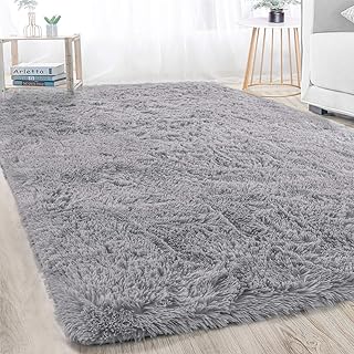Photo 1 of ***Stock photo is a similar item*** Gray Shaggy Rug