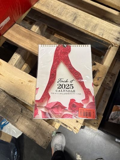 Photo 1 of 2025 Calendar For Tired Women,Fu-Ck It Calendar,Calendar For Tired Moms,Easy suspension,Funny Swear Word Planner Monthly Calendar, Christmas Gift For Women(11 * 8.5IN)