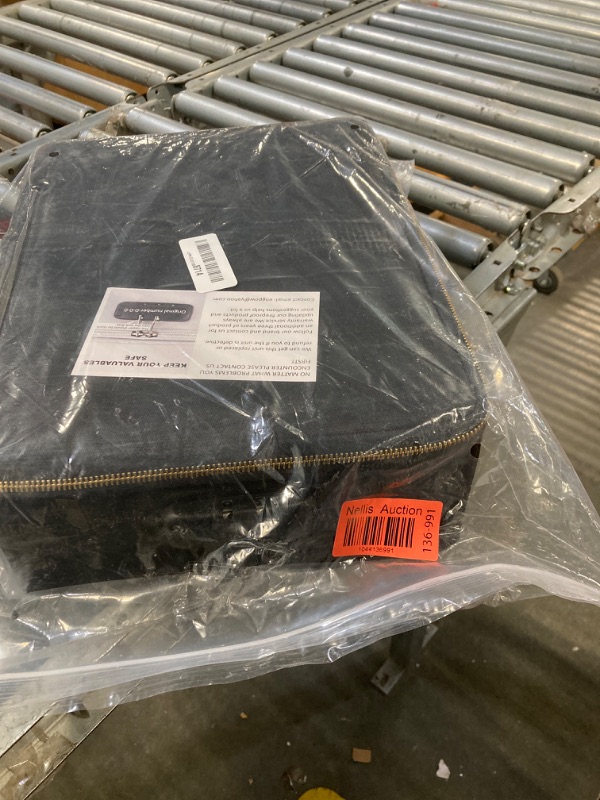 Photo 1 of ENGPOW Fireproof Document Box with Lock, Fireproof Water Resistant Heat Insulated Safe Box Hard Case with Fireproof Zipper, Portable Home Office Travel File Organizer for Important Documents and More