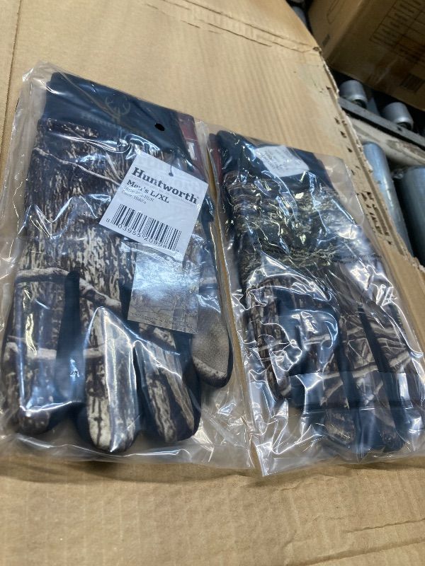 Photo 1 of ***TWO PAIRS*** Huntworth Men's Stealth Shooters Gloves
